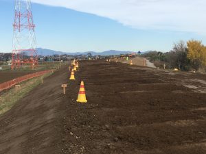 土木工事　H30鬼怒川右岸豊岡築堤工事　茨城県常総市