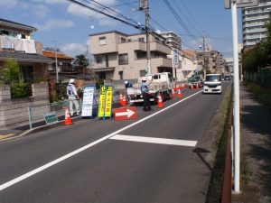 土木工事　道路補修工事（市道70212号線）　埼玉県越谷市