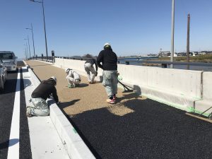 土木工事　5030街路整備工事（吉川橋舗装工その2）埼玉県越谷市他