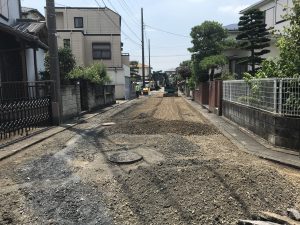 土木工事　舗装復旧工事（21-20）　埼玉県越谷市