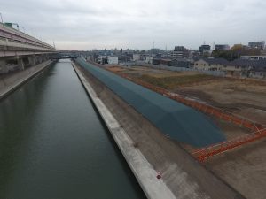 土木工事　綾瀬川（六町地区）築堤工事（その２）　東京都足立区