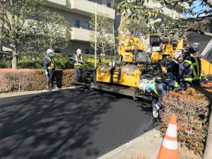 舗装工事　道路修繕　（市道10440号線）　埼玉県越谷市