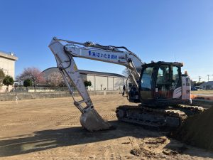 土木工事　盛土整地工事（219街区）　埼玉県越谷市