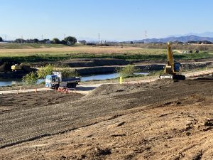 土木工事　R4渡良瀬川左岸藤岡町地先築堤（その1、その2）工事　栃木県栃木市