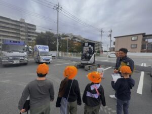 平方小学校社会科見学